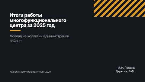 Тема «Служба»: титульный слайд